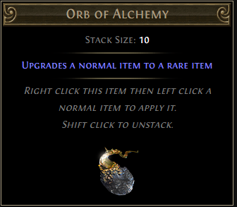 Orb Of Alchemy